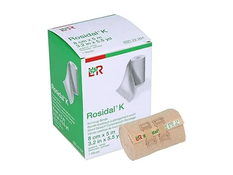 Rosidal K Short Stretch Bandage 3.2 in x 5.5 yd