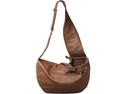 NOAH & PAW SL-ZIP-BR-LE-S S Noah & Paw Dog Sling Carrier