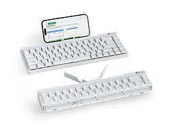 RK ROYAL KLUDGE F68 Mechanical Keyboard, White Lig