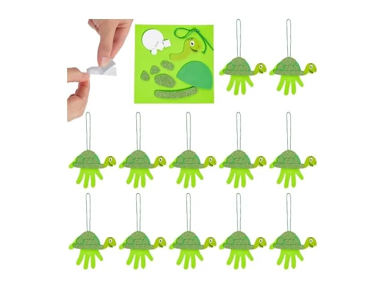 Fun Express Handprint Turtle Sign Kit 12Pc