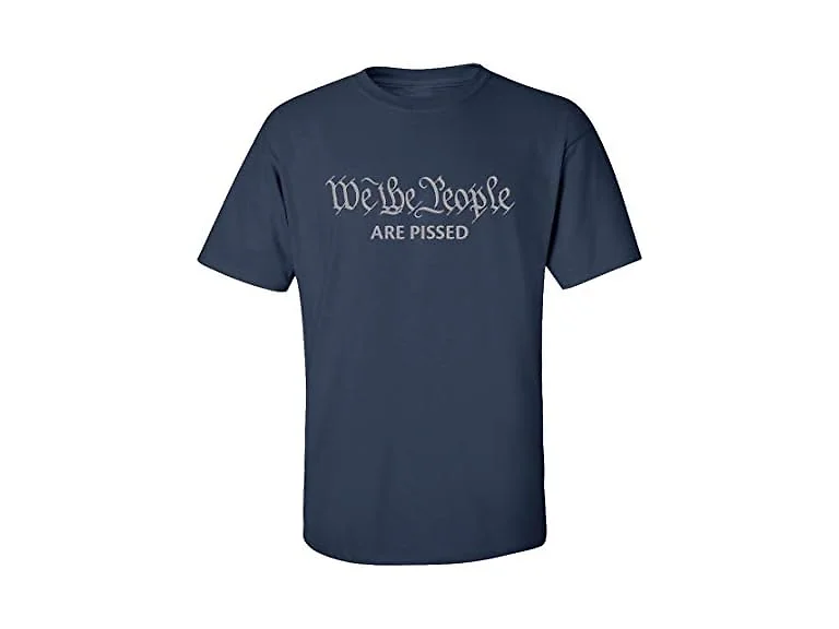 Trenz Shirt Company Men (M) We T-Shirt-Navy-Medium
