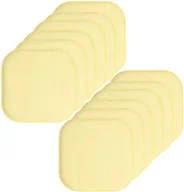 Sweet Home Collection SHC-CPMF-12PK-YEL 12-Pack Hone