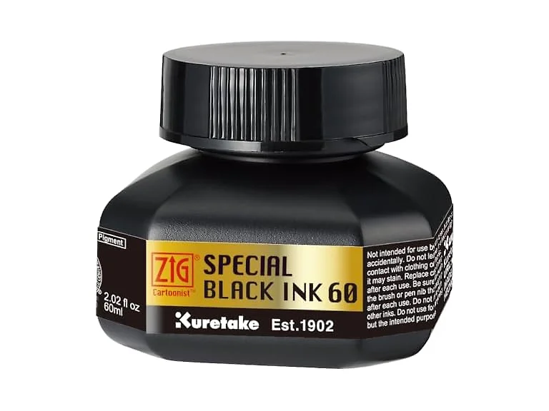 Kuretake Ink Zig Cartoonist Special Black
