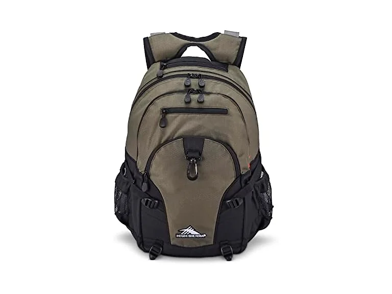 High Sierra Loop-Backpack with Tablet Sleeve, Olive