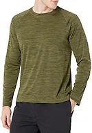 Amazon Essentials Men's Long-Sleeve Quick-Dry UPF 50 Swim Tee, Olive Heather, XX-Large