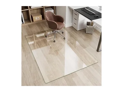 FlyEcho Glass Chair Mat 46" x 46"