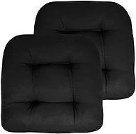 Sweet Home Collection SHC-PATIO-BLK-2PK 2-Pack Rever