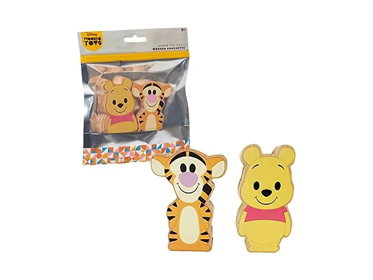 Just Play Disney Wooden Toys Figure Set