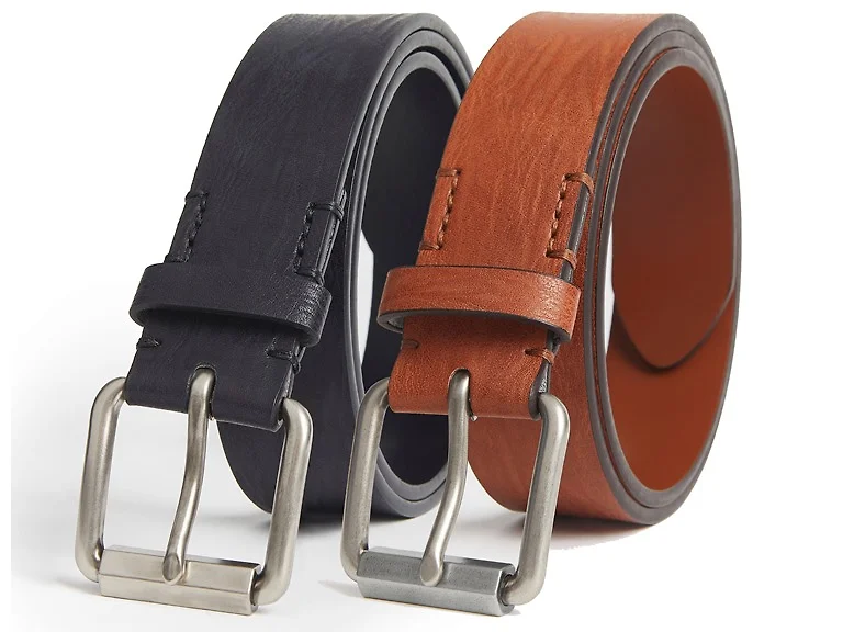 G.B. Rugged Leather Casual Belt