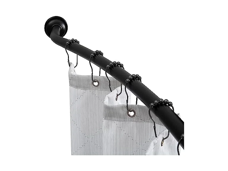 Bath Bliss Curved Shower Rod | Adjustable 42"