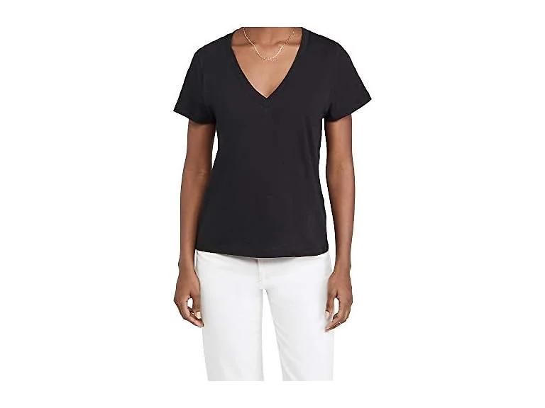 Madewell Women (M) Whisper Cotton Tee True Black