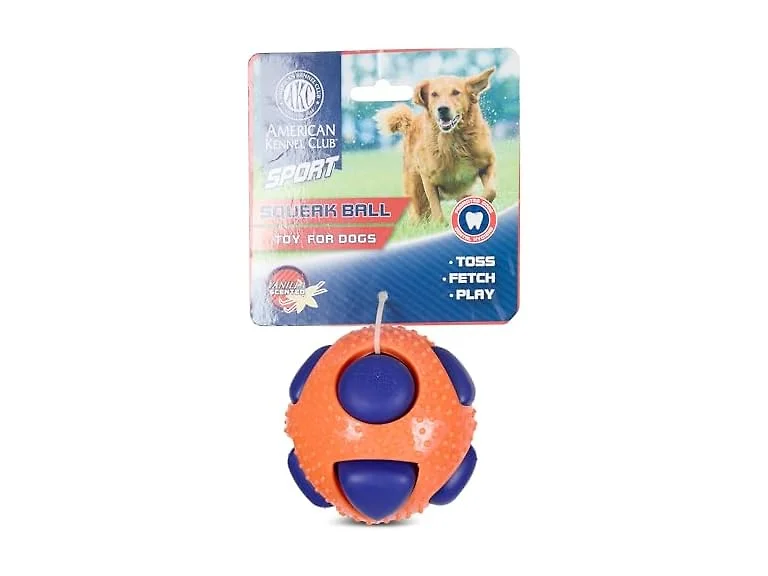 AMERICAN KENNEL CLUB AKC Sport TPR Squeeze Ball