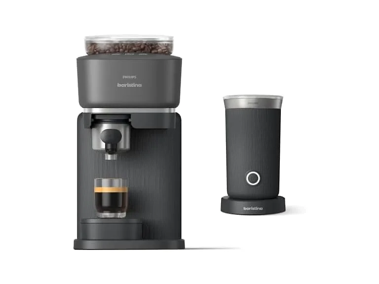 Philips Baristina Espresso Machine+Milk Frother Bundle