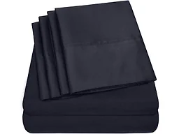 Deluxe Solid Microfiber Sheet Set