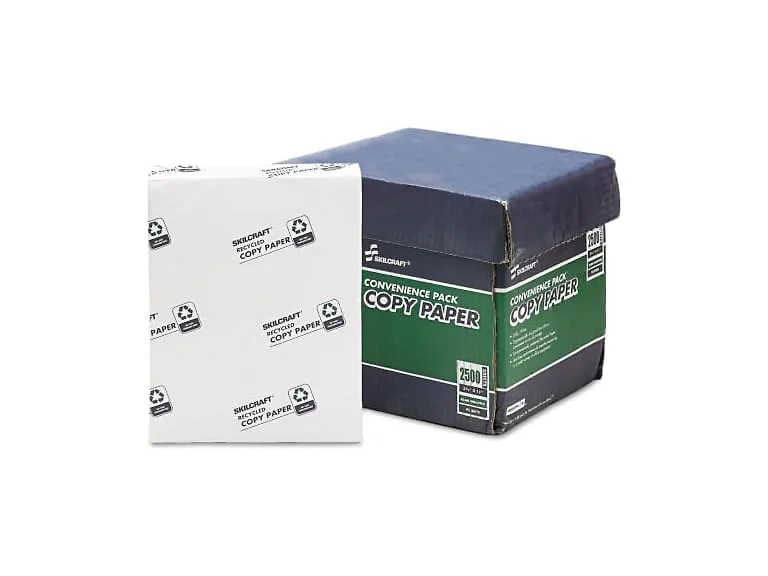 SKILCRAFT 7530-01-562-3259 Recycled Wrapped Copy Paper 