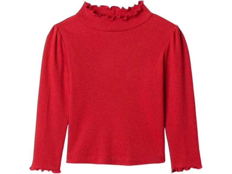 GAP Girls (6-12 Months) Turtleneck Modern Red