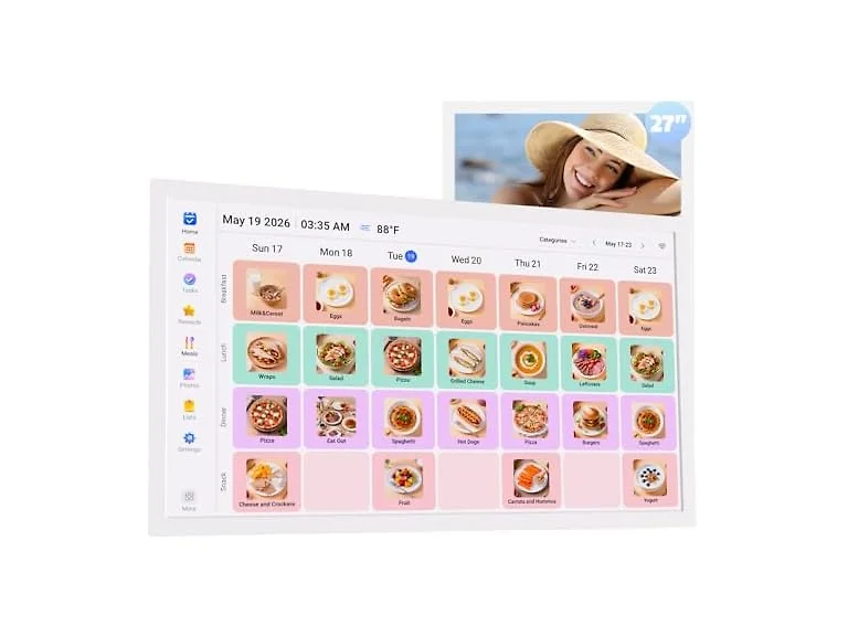 FULLJA 27" Smart Digital Calendar