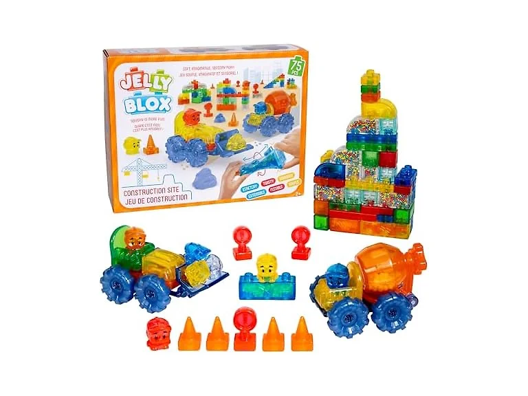 Jelly Blox Construction Site Set | 75 Pieces