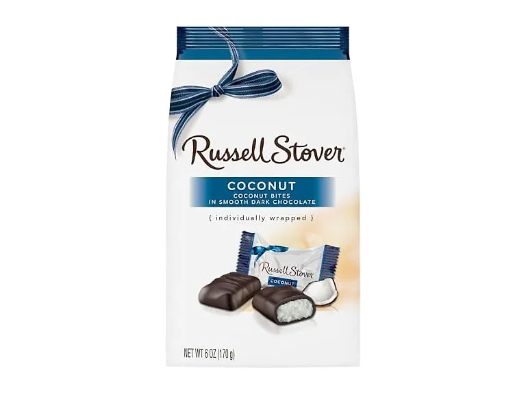 RUSSELL STOVER Dark Gift Bag, 6 oz.