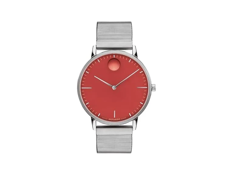 Movado Unisex Face Swiss Quartz Watch 41mm