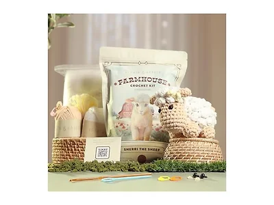 Hearth & Harbor Amigurumi Crochet Kit Sherri the Sheep