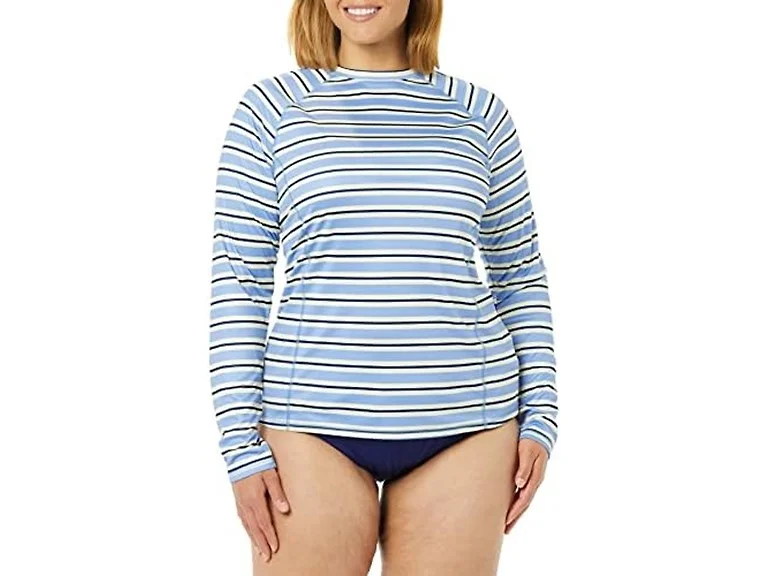 Amazon Essentials Women Long Sleeve Rash Guard
