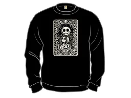 The Halloween Lovers Tarot Card