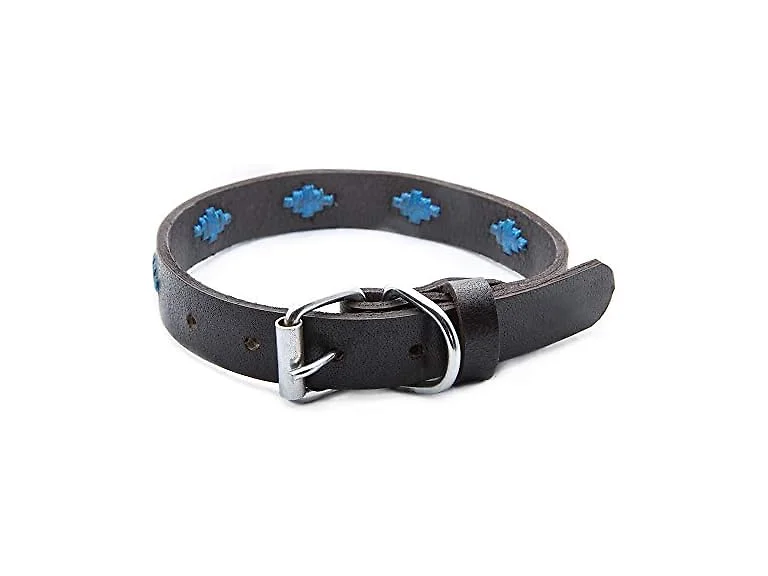 Gaucho Goods Soft Leather Dog Collar Cali