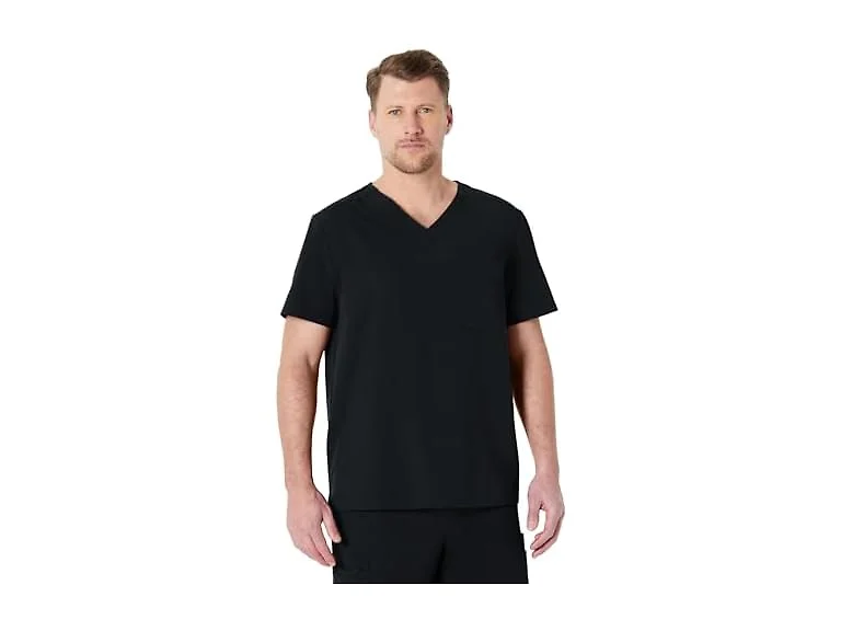 Amazon Basics Men Scrubs V-neck Top