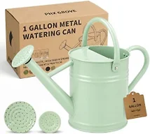 PHX Grove W2396 Metal Watering Can Sunflower3