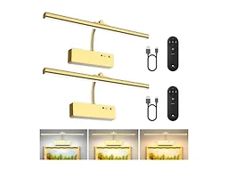 Lightbiz W0800 Picture Light 15.35in Gold 2 Pcs