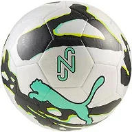 PUMA Unisex Neymar Jr Graphic Soccer Ball, White- Black-Lux Lime SS26, 4 Neymar Jr Graphic Ball