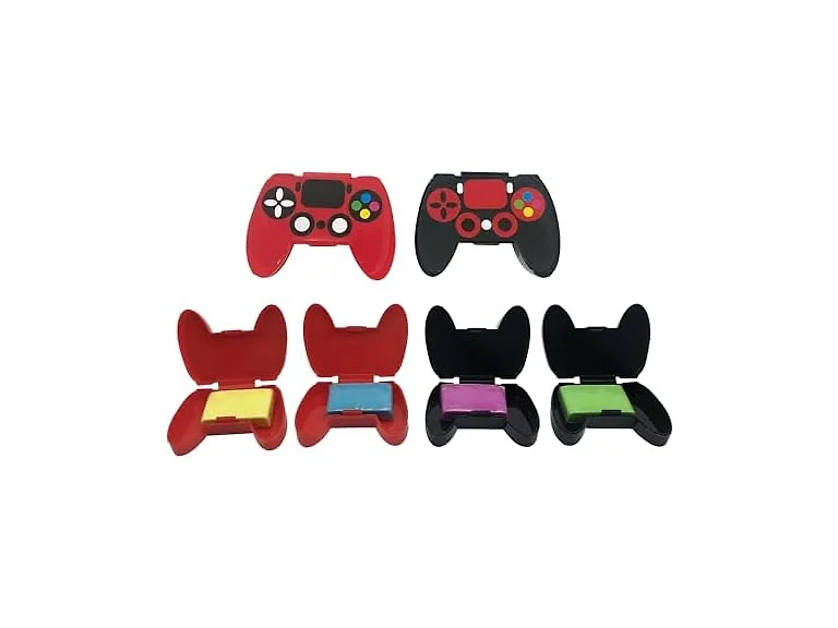Raymond Geddes Game Controller Erasers 24pk