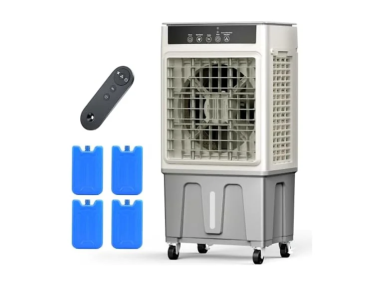 Slkdrft Windowless Swamp Cooler, 3 in 1 Evaporat