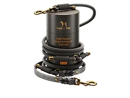 NOAH & PAW LS-LP-GRY-L L NOAH & PAW Hands Free Dog Le