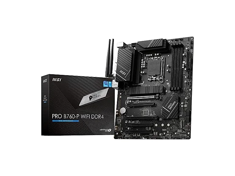 MSI PRO B760-P WiFi DDR4 ATX Motherboard