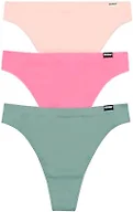 Bonds Women's Seamless Icons Thong in Stretchy High Rise Fit For Women, 3-Pack