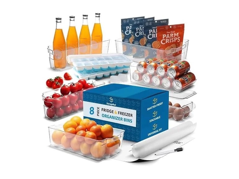 Hearth & Harbor Fridge Organizer Bins (14)