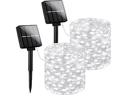 Brightever B0F3D7JXPZ 40FT Solar String Lights 2-Pac