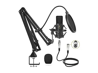 TONOR B089SJGQBH Professional Cardioid Studio Mic Kit (Open Box)