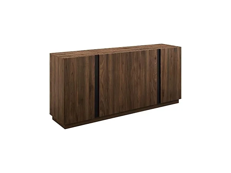 Walker Edison Liss Sideboard, Dk Walnut