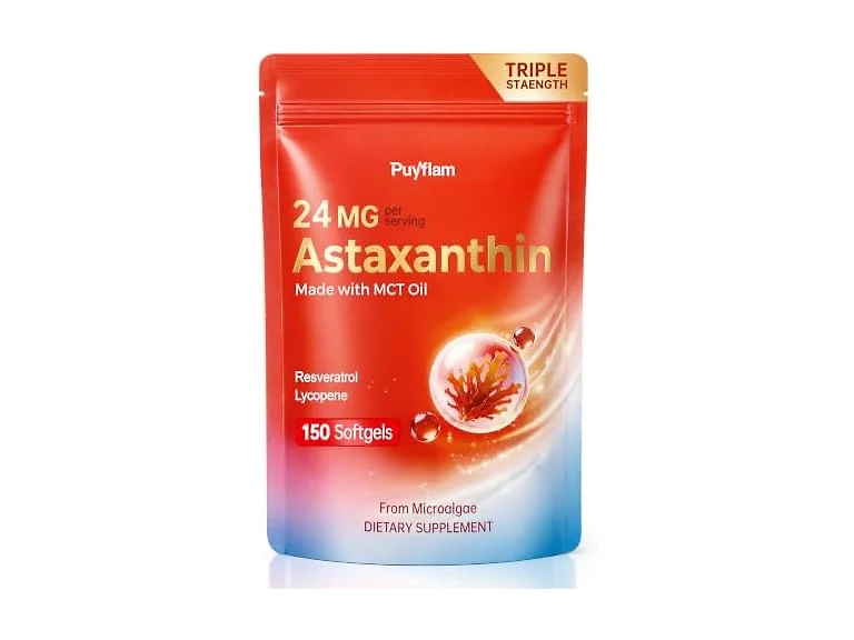 Astaxanthin 24mg, Resveratrol 100mg