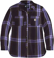 Carhartt Women's Loose Fit Twill Shirt Jac, Lavender, X-Small