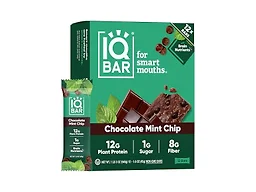 IQ BAR 24Count CHOCOLATE MINT CHIP 24Count CHOCOLATE MI