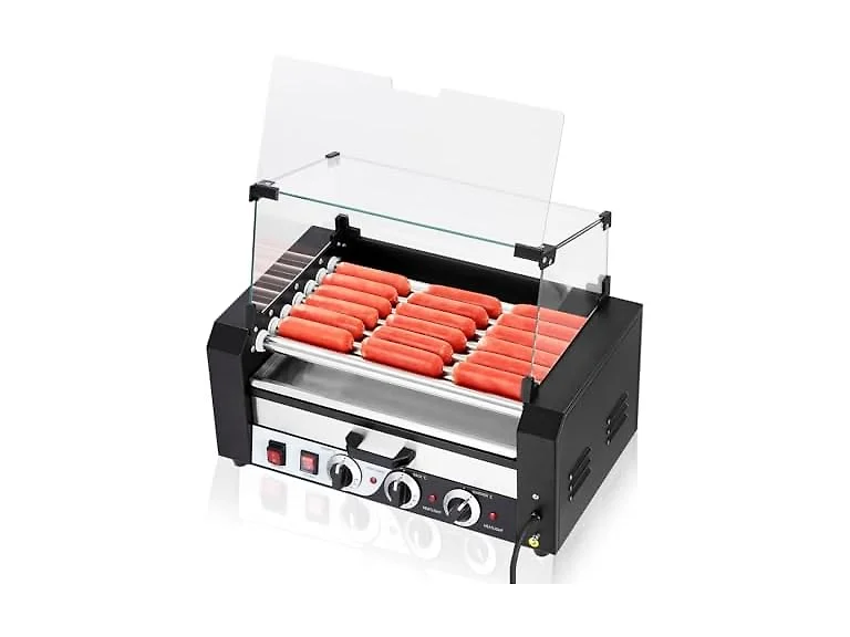 Commercial 7-Roller Hot Dog Machine 