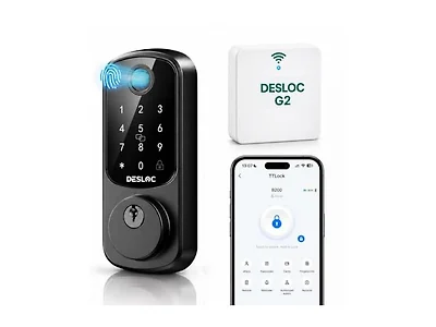 DESLOC WiFi Fingerprint Smart Door Lock