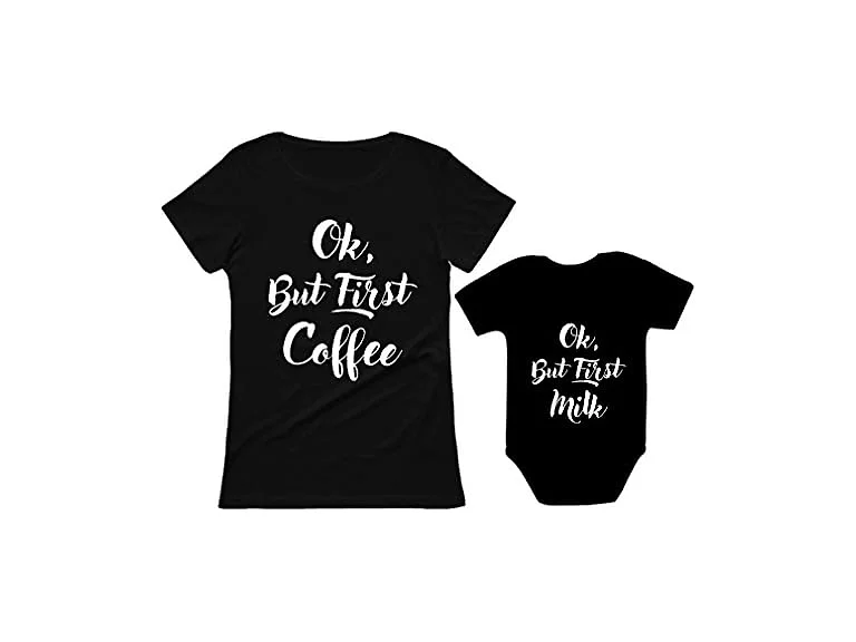 Tstars Women Mom Medium / Baby 12M Set