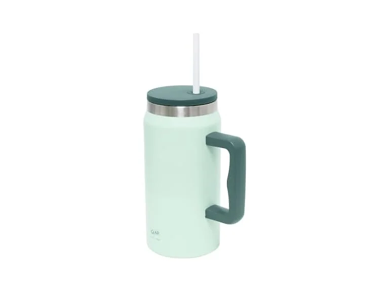 Glad Pioneer Stainless Steel Tumbler , 47oz, Green