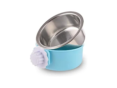 WeTest Crate Dog Bowl-Stainless Steel Removable