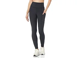 Amazon Essentials Women's High Waisted Active Sculpt Workout Full Length Leggings with Pockets, Black, 1X